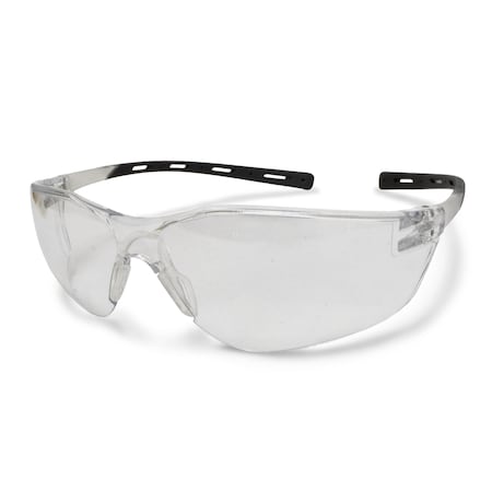 Radians Safety Glasses, Anti-Fog & Anti-Scratch, Clear Lens, Full-Frame, 1 PR TEC1-11